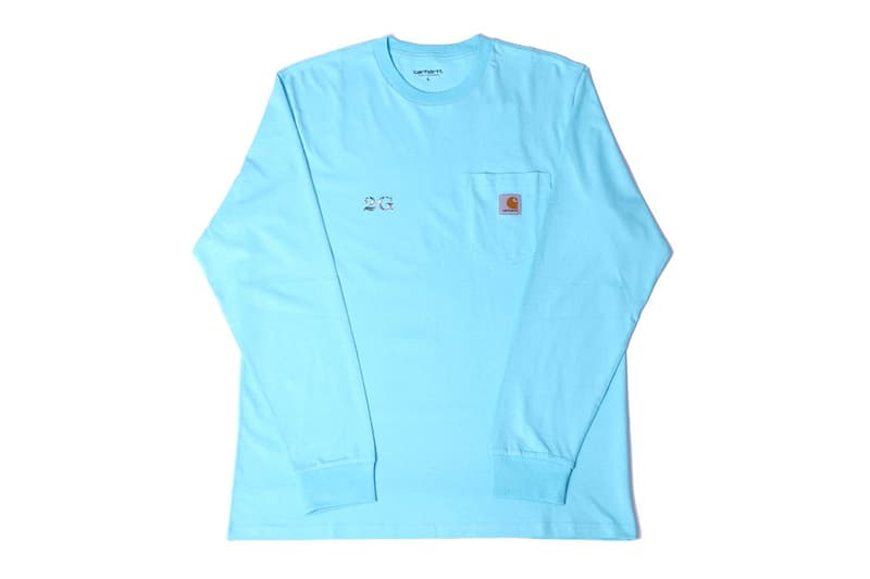 2G Carhartt WIP SUICOKE Capsule menswear streetwear spring summer 2020 collection poggy japanese parco shibuya studio design t shirts espadrilles