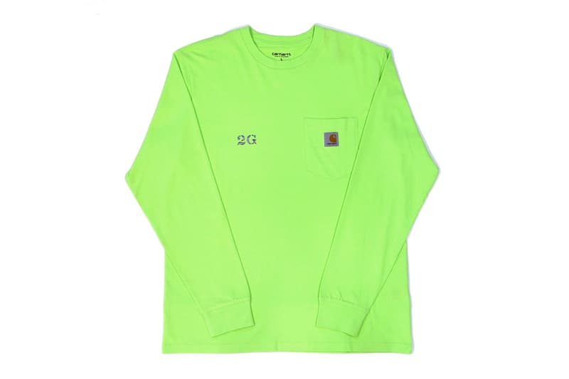 2G Carhartt WIP SUICOKE Capsule menswear streetwear spring summer 2020 collection poggy japanese parco shibuya studio design t shirts espadrilles
