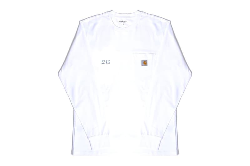 2G Carhartt WIP SUICOKE Capsule menswear streetwear spring summer 2020 collection poggy japanese parco shibuya studio design t shirts espadrilles