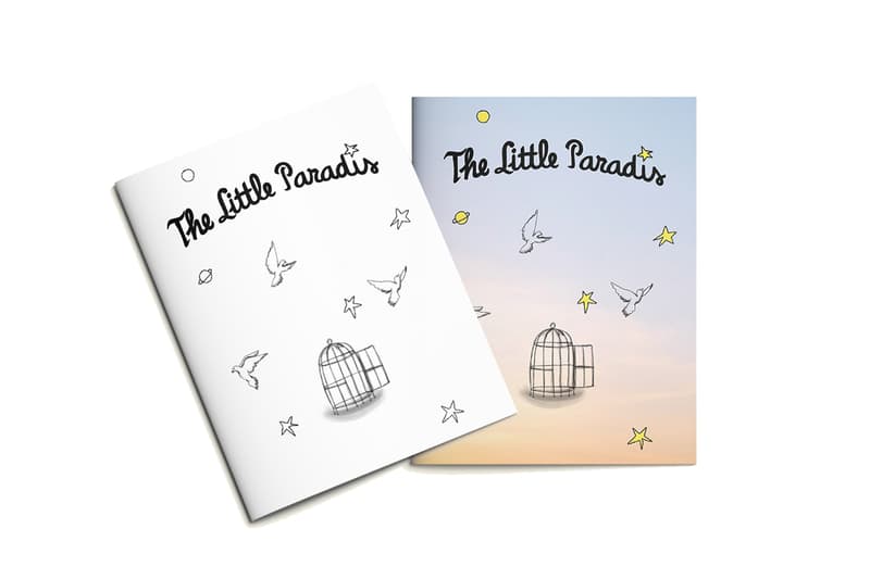 3.PARADIS 'THE LITTLE BIRD' Drawing Book "THE LITTLE PARADIS" Series Montreal Children’s Hospital Canada 'The Little Prince of Antoine de Saint-Exupéry' André Saraiva Invader Sarah Andelman Octavian Theophilus London Sarah Andelman Doctor Woo Javier Calleja Nadia Lee Cohen