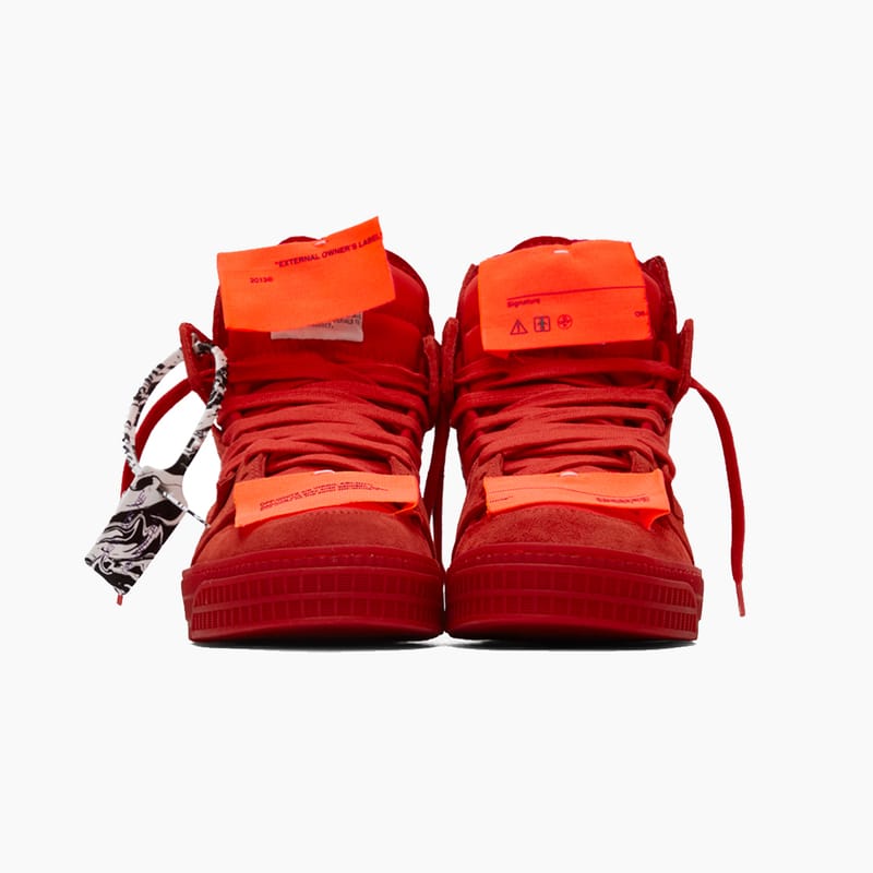 off white off court red