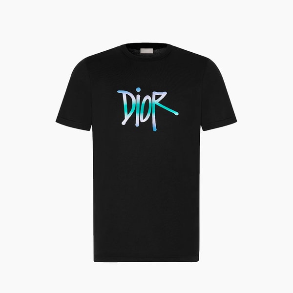Shawn Stussy x DIOR Logo T-Shirts