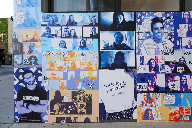 74Wythe Black Lives Matter and COVID-19 Artwork Installations Williamsburg Brooklyn