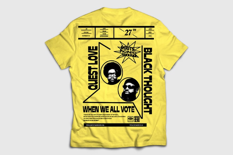The Roots Enlist Brownstone for "Roots Picnic 2020" Tee Merch