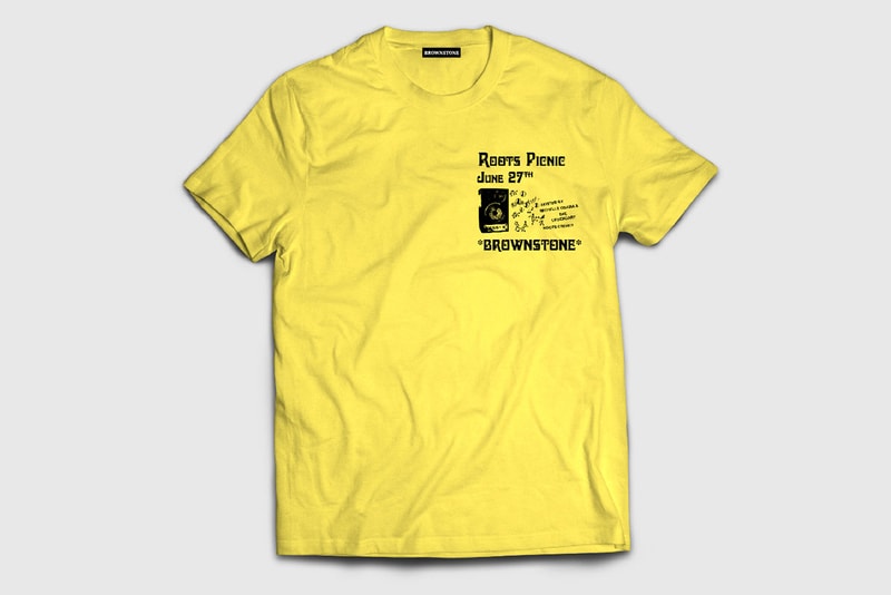 Brownstone for The Roots Picnic 2020 Shirt Merch tee graphics design questlove black thought vote june 27