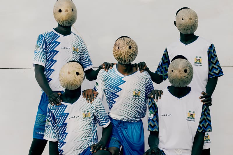 labrum london sierra leone olympics 2020 2021 kit uniform fodya dumbuya african west africa