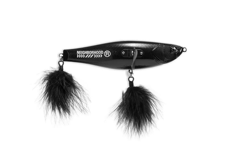 NEIGHBORHOOD x RAID JAPAN All-Black Fishing Lures Top Water sports fishing bait lure hooks outdoors