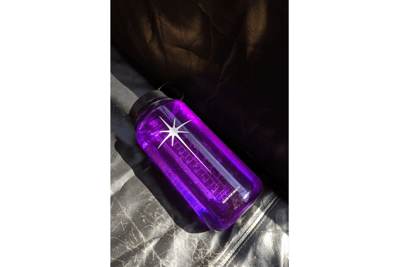 Nalgene Water Bottle Collaboration 32oz Wide Mouth Travis Scott Supreme Bape Online Ceramics PLEASURES Eden Power Corp Stadium Goods Fred Segal Manufacturing T Shirt Blanks Sustainability