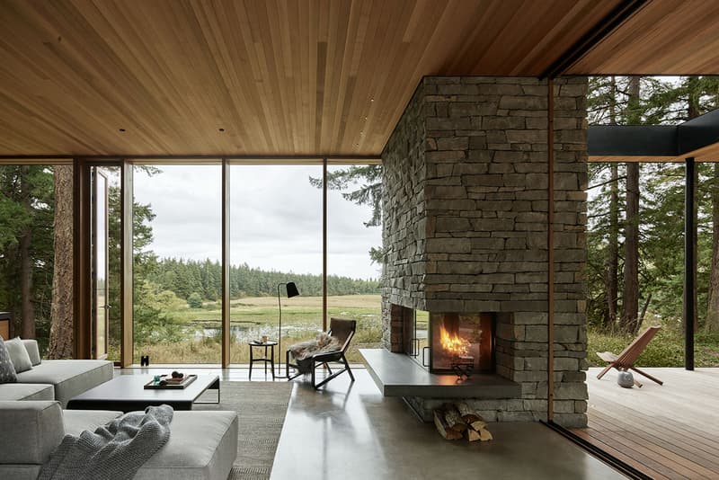 Whidbey Island Farm Retreat Home Design mwworks house interior island washington state barn