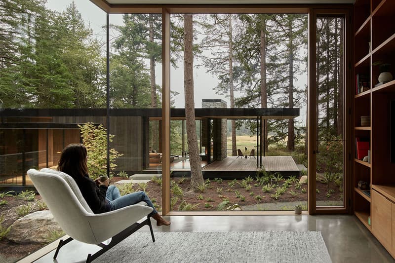 Whidbey Island Farm Retreat Home Design mwworks house interior island washington state barn