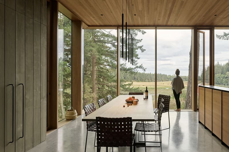 Whidbey Island Farm Retreat Home Design mwworks house interior island washington state barn