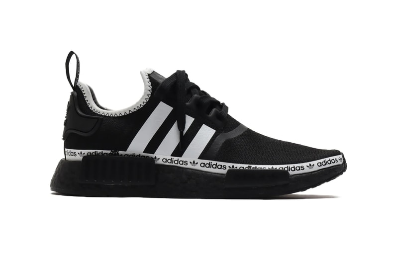 adidas NMD R1 Core Black Footwear White menswear streetwear spring summer 2020 collection shoes footwear sneakers trainers runners kicks ss20