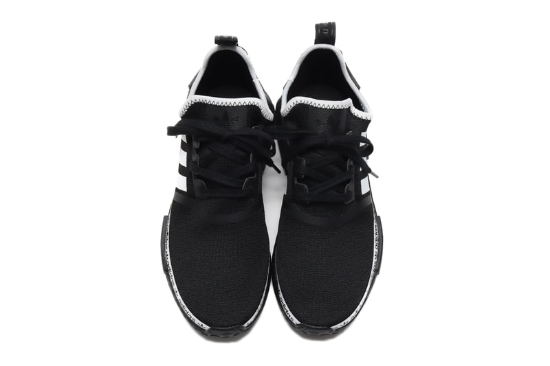 adidas NMD R1 Core Black Footwear White menswear streetwear spring summer 2020 collection shoes footwear sneakers trainers runners kicks ss20