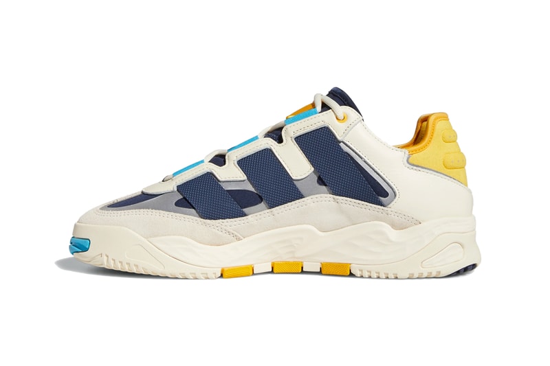 adidas originals niteball off white cream pink tint FW3317 signal cyan collegiate navy FV4842 official release date info photos price store list buying guide