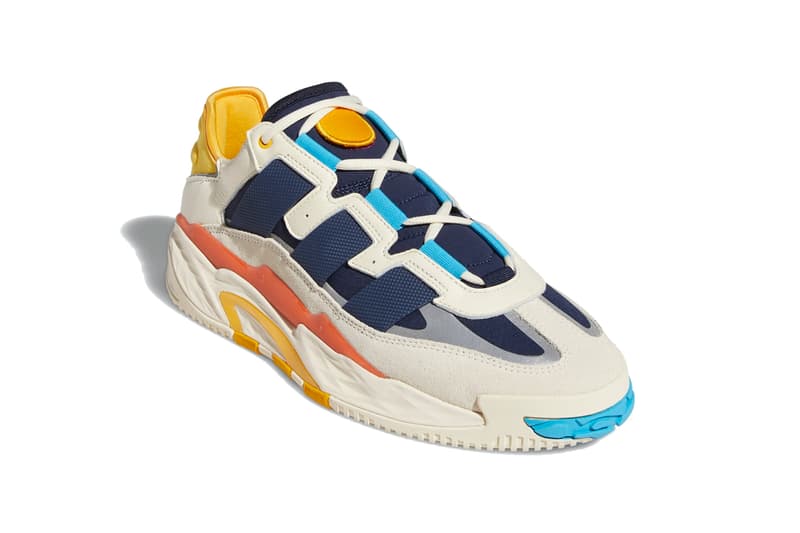 adidas originals niteball off white cream pink tint FW3317 signal cyan collegiate navy FV4842 official release date info photos price store list buying guide