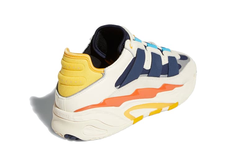 adidas originals niteball off white cream pink tint FW3317 signal cyan collegiate navy FV4842 official release date info photos price store list buying guide