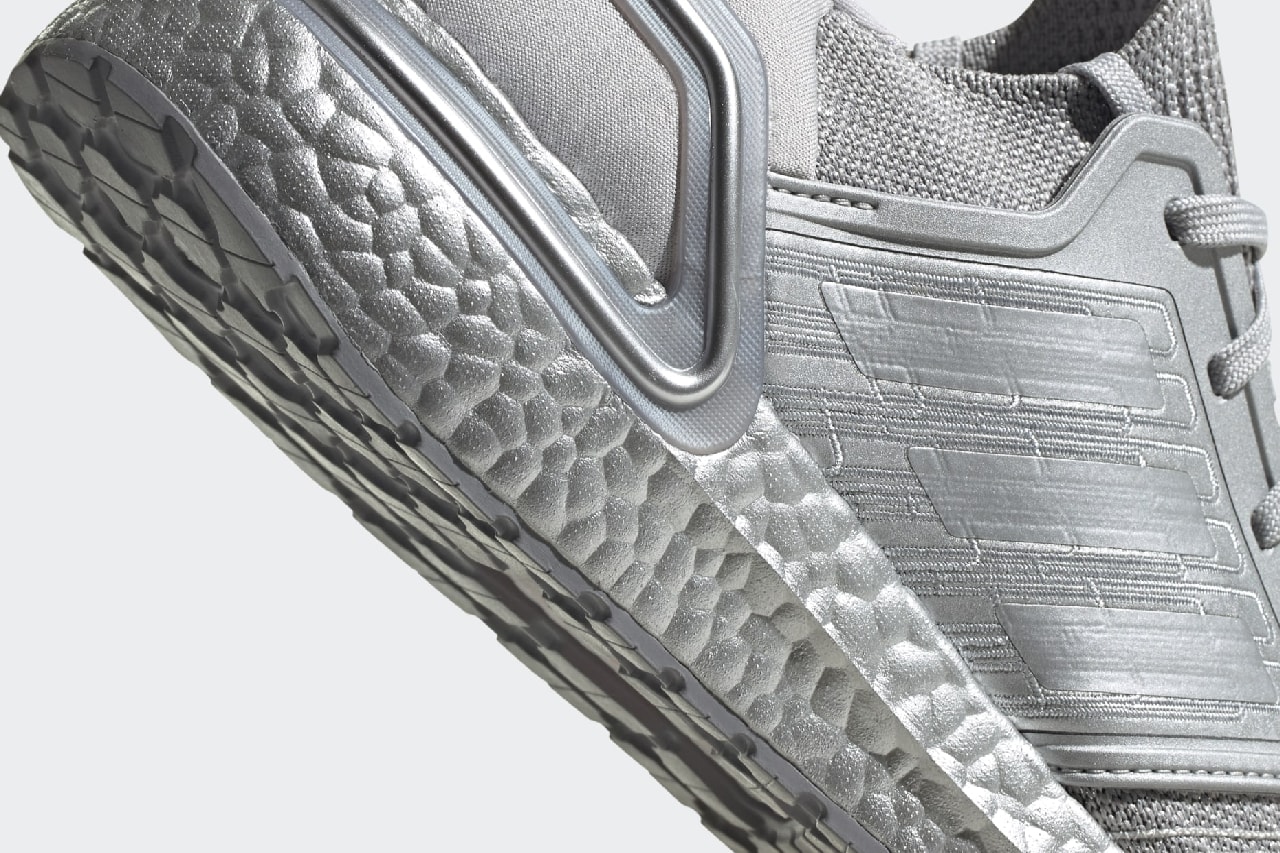 adidas running ultraboost 20 silver metallic release info sneaker trainer drop