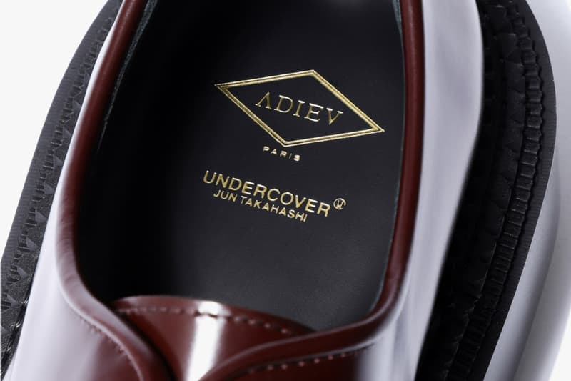 UNDERCOVER Adieu Dress Shoes Bordeaux black menswear streetwear spring summer 2020 collection kicks