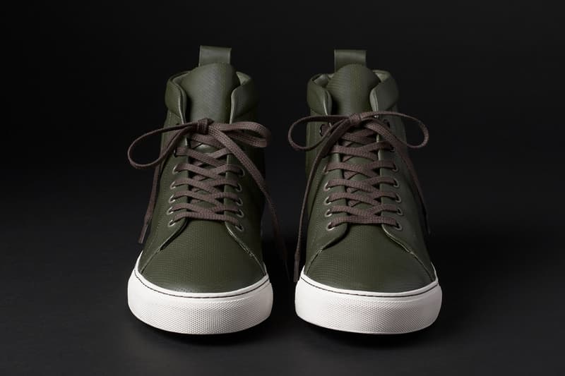 aether dalton shoe sneaker high top olive green black navy blue onyx nordic duffle official release date info photos price store list