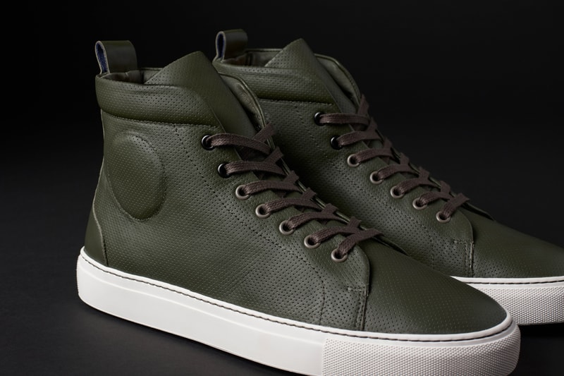 aether dalton shoe sneaker high top olive green black navy blue onyx nordic duffle official release date info photos price store list