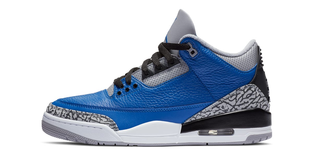black and blue 3s