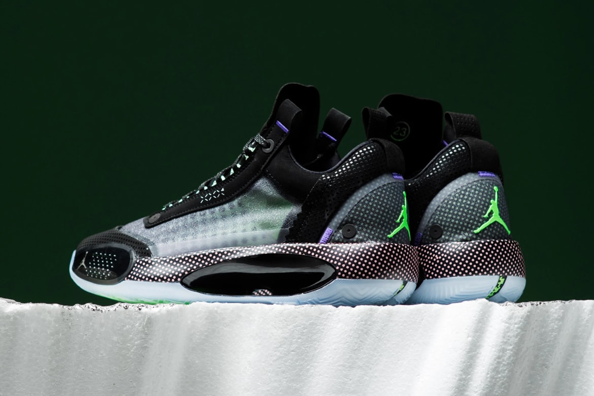 Air Jordan 34 Low Vapor Green Release Info Hypebeast