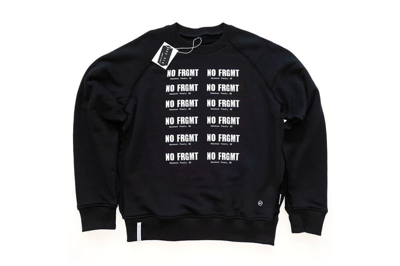 aka Six fragment design Jamie Reid sex pistols NO FRMGT Capsule Sweaters Release info no future dead cowboy