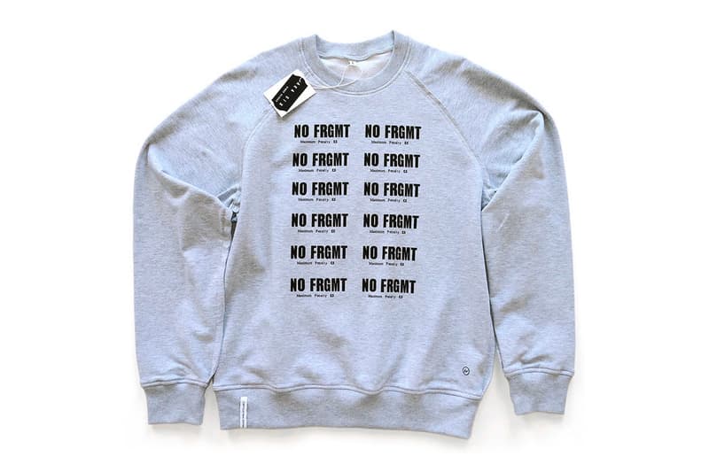 aka Six fragment design Jamie Reid sex pistols NO FRMGT Capsule Sweaters Release info no future dead cowboy