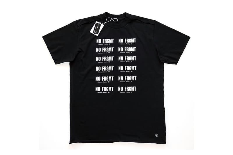 aka Six fragment design Jamie Reid sex pistols NO FRMGT Capsule Sweaters Release info no future dead cowboy