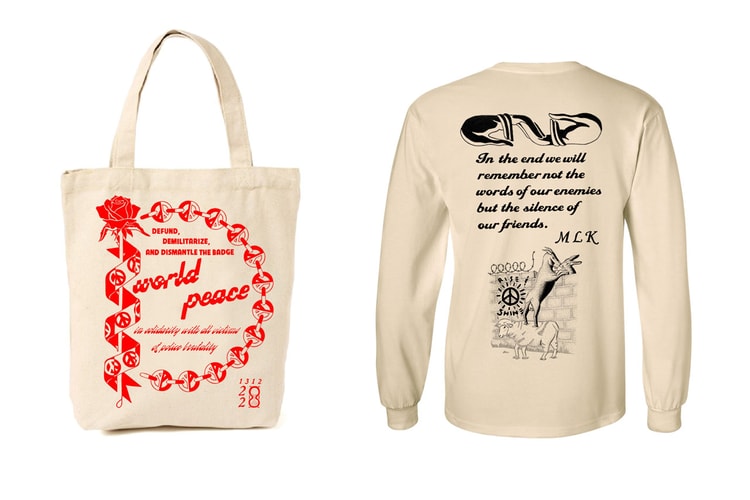 Photographer Akasha Rabut and Sunny Tattoos Unite for 'World Peace' Capsule