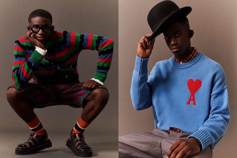 AMI Channels David Hockney and Peter Schlesinger's Work in Pre-Fall 2020 Collection