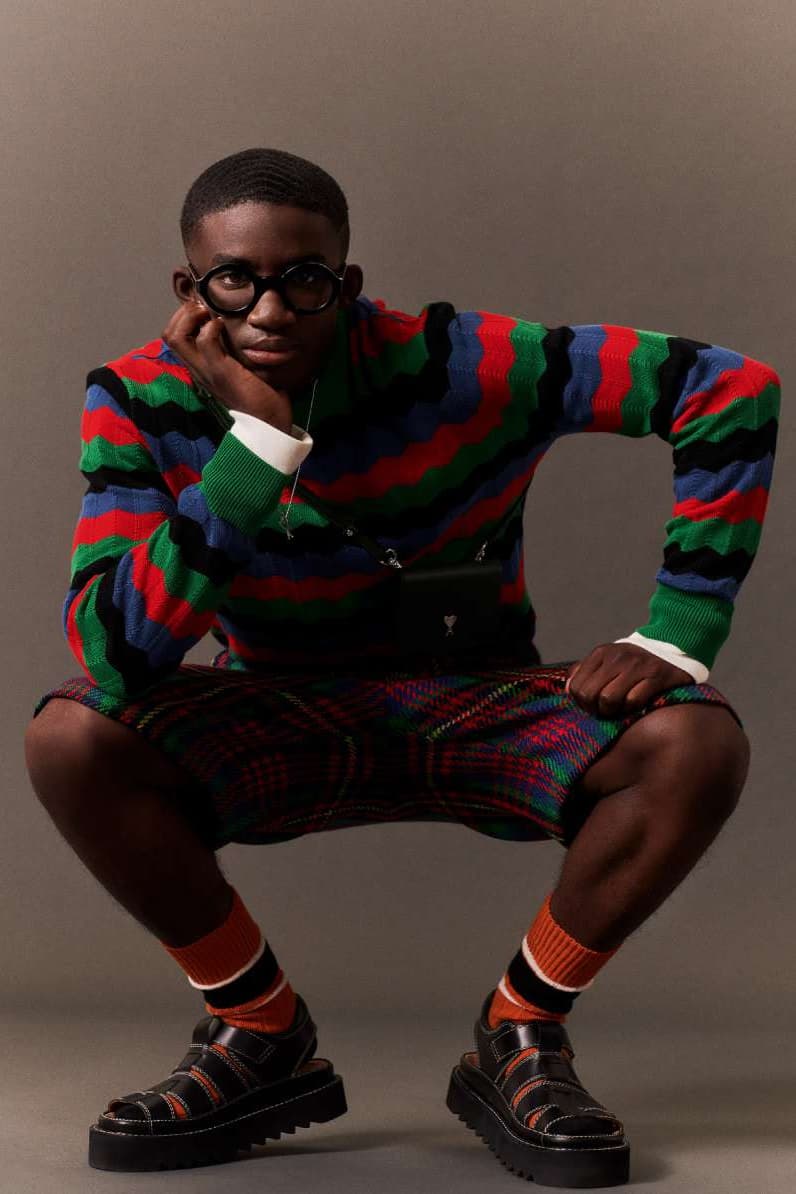 AMI Pre-Fall 2020 Collection Alexandre Mattiussi Menswear David Hockney Peter Schlesinger Nostalgic '70s Sportswear Moccasins Sandals Sneakers Sweaters