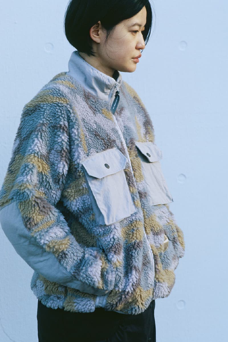 and wander japan label outerwear salomon collaboration fw20 fall winter look book