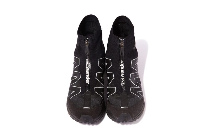 and wander salomon sneaker high-cut fw20 reflective collaboration info release date september 2020