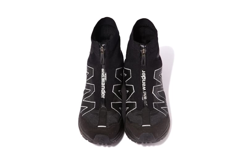 and wander salomon sneaker high-cut fw20 reflective collaboration info release date september 2020