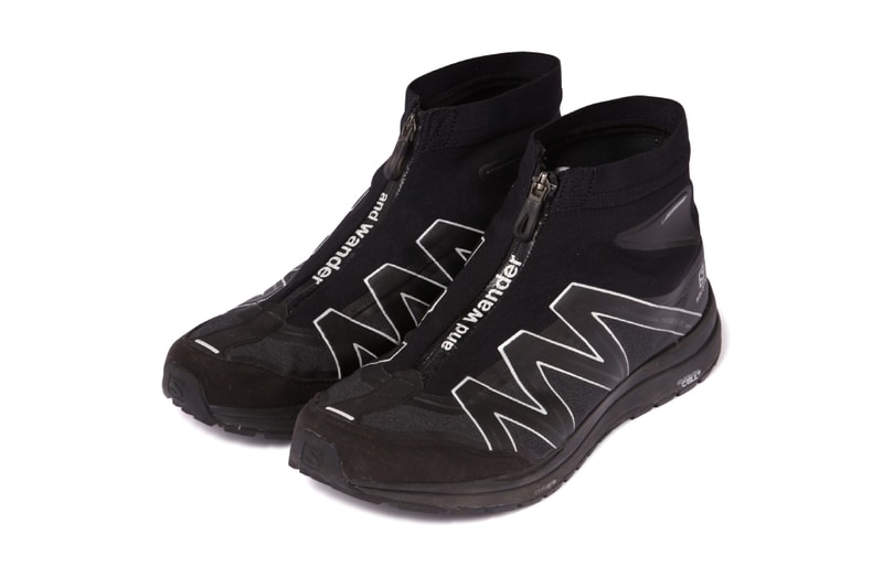 and wander salomon sneaker high-cut fw20 reflective collaboration info release date september 2020
