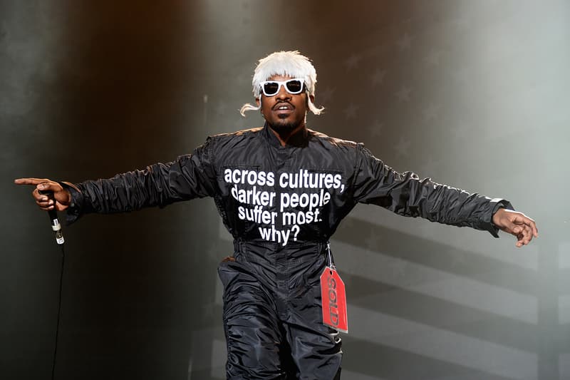 André 3000 Drops Black Lives Matter Inspired Shirts Andre 3000 3K Outkast HYPEBEAST police brutality movement for black lives BLM HipHop Rap Rapper