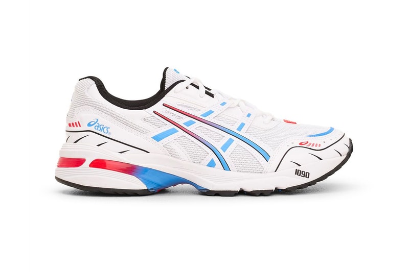 ASICS GEL 1090 white Blue Coast Sneakers shoes footwear trainers runners kicks spring summer 2020 collection menswear streetwear