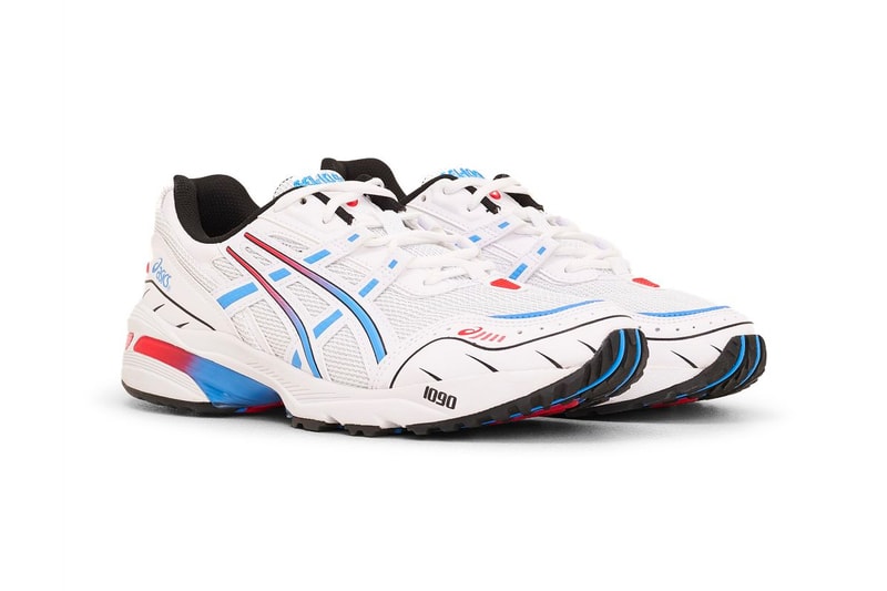 ASICS GEL 1090 white Blue Coast Sneakers shoes footwear trainers runners kicks spring summer 2020 collection menswear streetwear