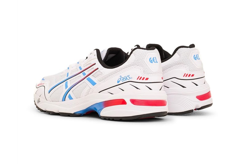 ASICS GEL 1090 white Blue Coast Sneakers shoes footwear trainers runners kicks spring summer 2020 collection menswear streetwear