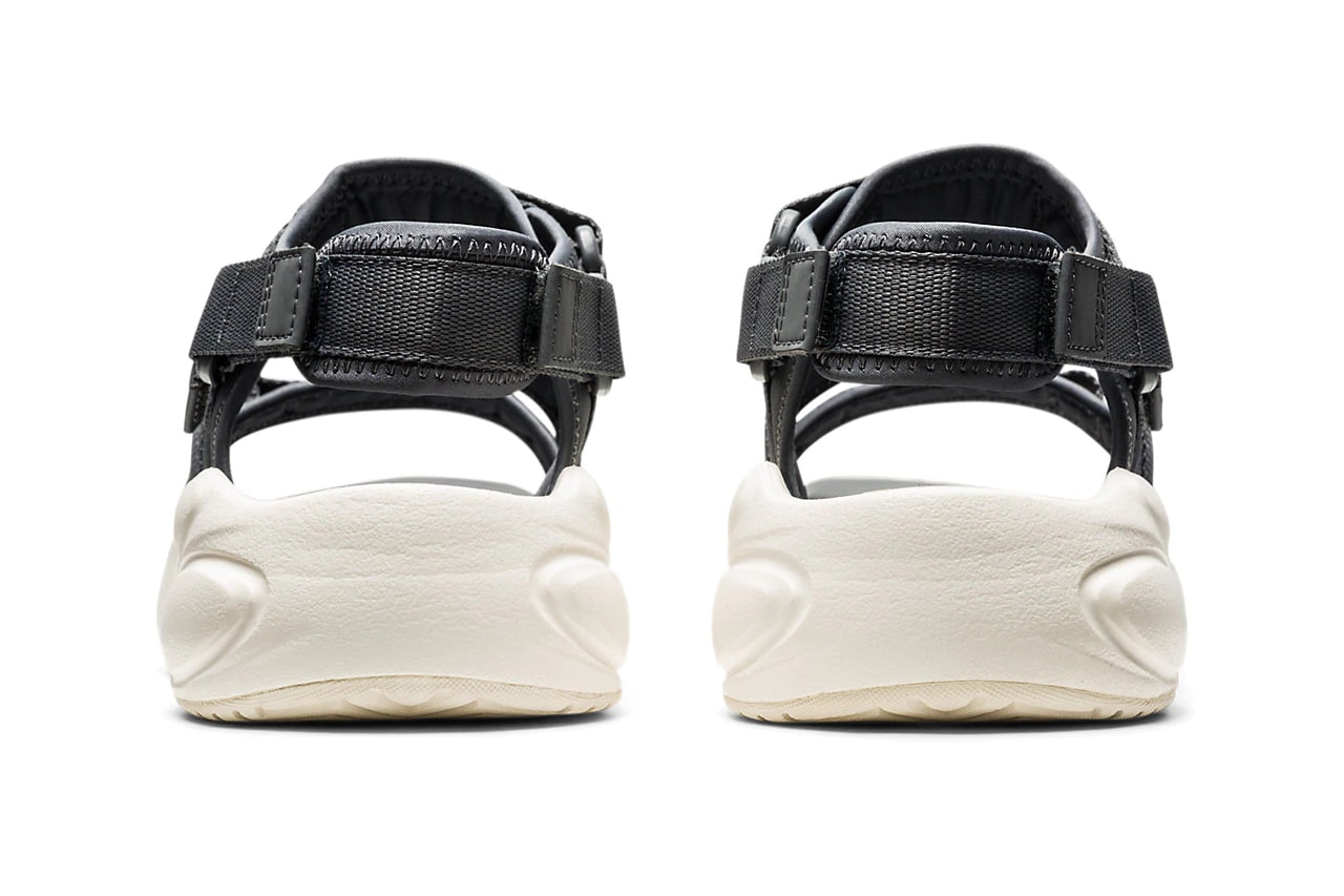 asics gel bondal sandals ss20 gel technology cream mako blue metropolis black info release warm weather sandal