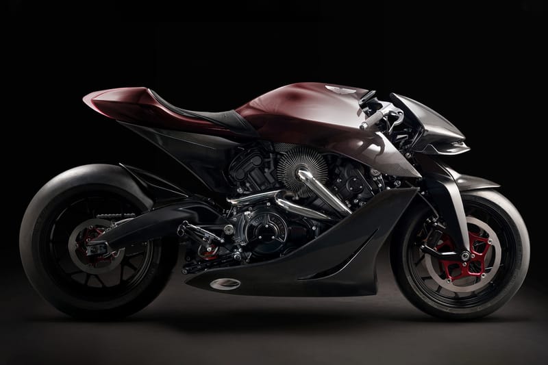 Aston Martin and Brough Superior Show off AMB 001 Superbike