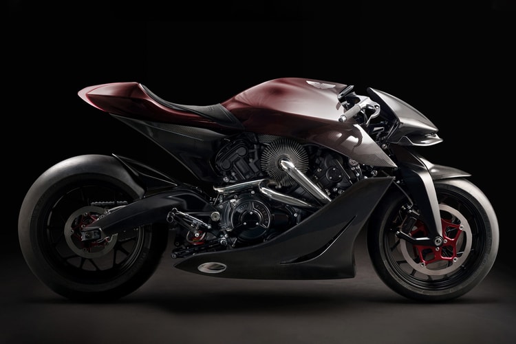 Aston Martin and Brough Superior Show off AMB 001 Superbike
