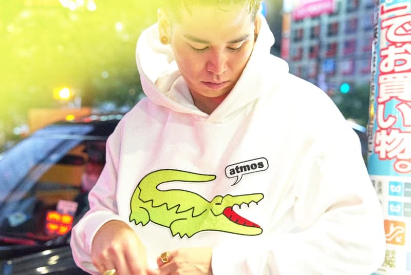 atmos lacoste street tennis collection capsule balsa ball t shirt polo sweatshirt crocodile medicom toy bearbrick 100 400 official release date info photos price store list buying guide