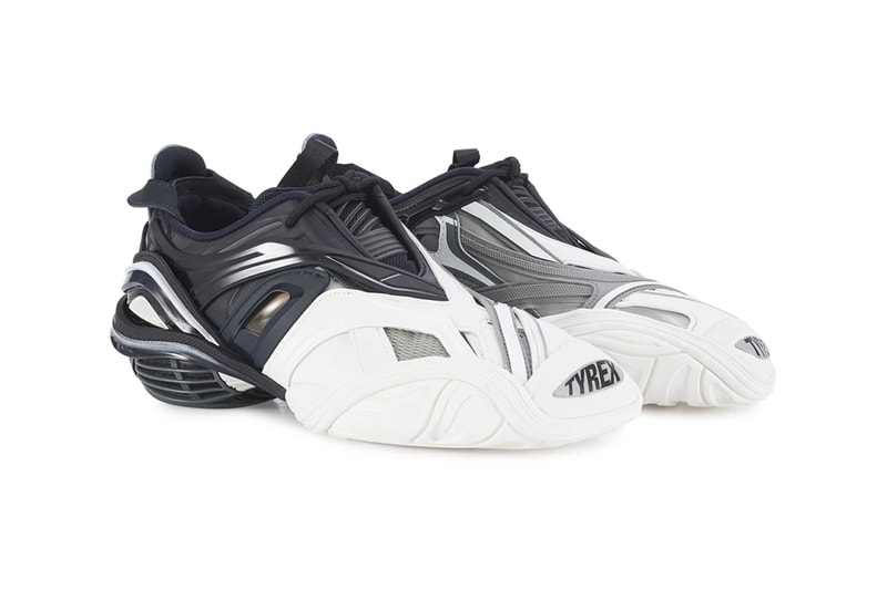 Balenciaga Tyrex black white BALZUT2TBCKCE46000 Sneakers shoes footwear trainers runners kicks spring summer 2020 collection menswear streetwear