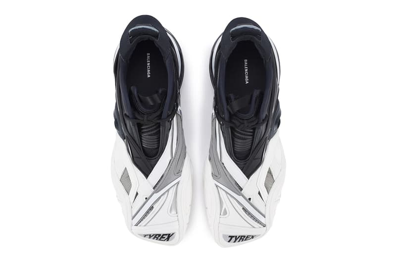 Balenciaga Tyrex black white BALZUT2TBCKCE46000 Sneakers shoes footwear trainers runners kicks spring summer 2020 collection menswear streetwear