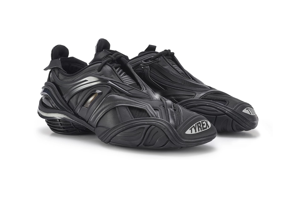 Balenciaga Tyrex Triple Black menswear streetwear spring summer 2020 collection runners footwear sneakers trainers shoes kicks