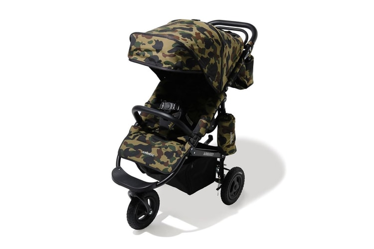 A BATHING APE and AirBuggy Reunite to Deliver 1ST CAMO STROLLER