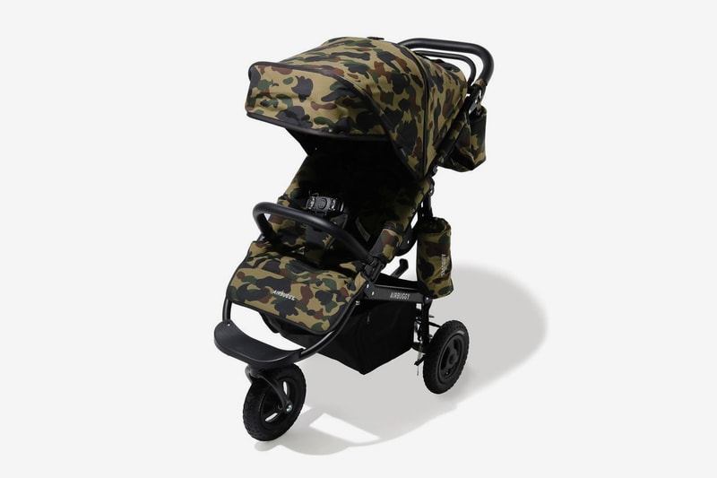 BAPE a bathing ape 1ST CAMO AIRBUGGY Stroller Release Info moms goods babycare