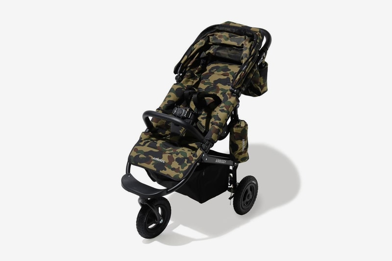 BAPE a bathing ape 1ST CAMO AIRBUGGY Stroller Release Info moms goods babycare
